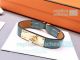 Copy Hermes Calf Leather Bracelet With Yellow Gold Buckle (2)_th.JPG